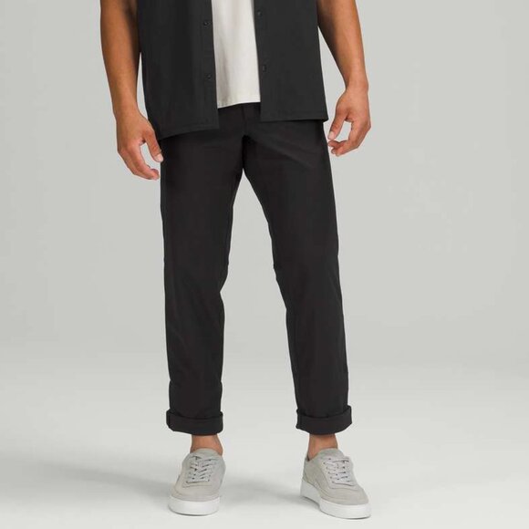 Lululemon ABC Pant Classic 33" Warpstreme Black Pants - Picture 1 of 11